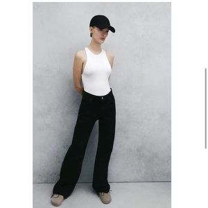 NWOT Zara White Bodysuit